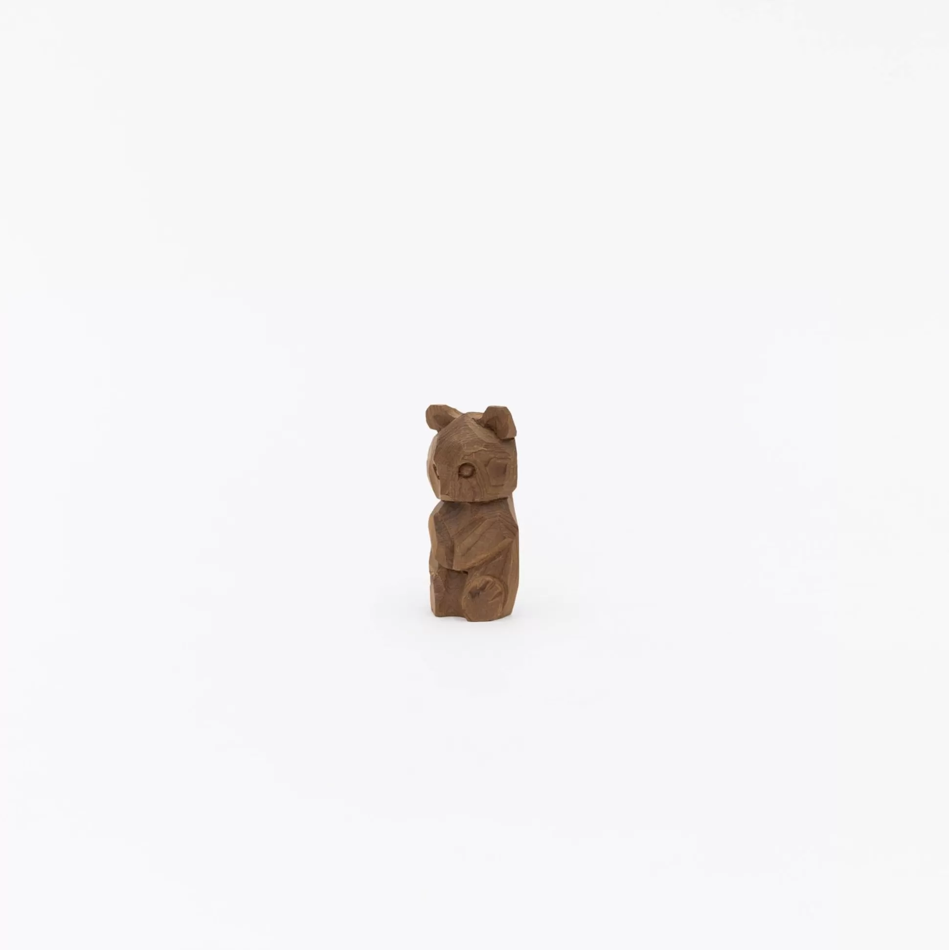 Best Sale 094 Wooden Bear Object From The Ainu Vintage