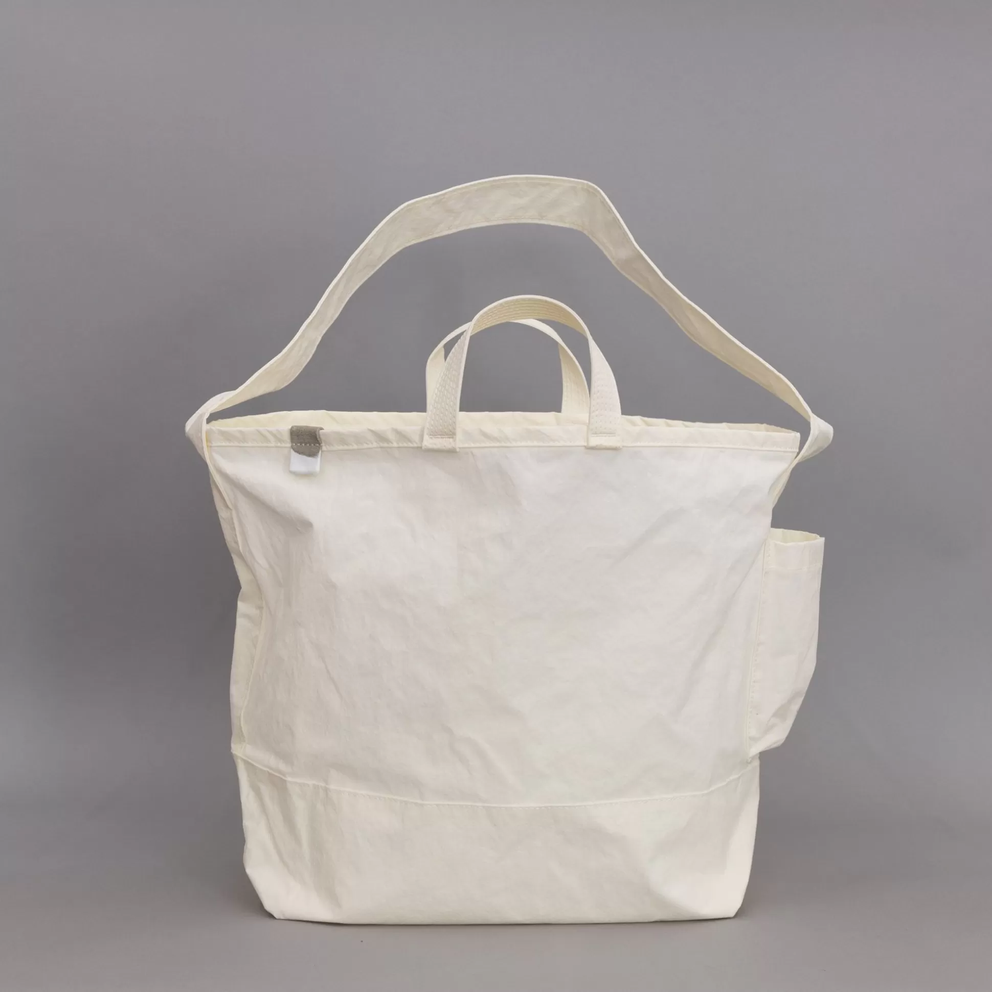 Hot Anunfold Side Pocket Tote Bag - White Bags & Wallets