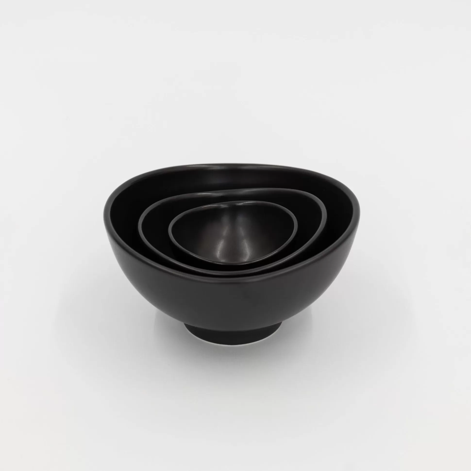 Sale Ceramic Japan Infinity Bowls - Black Eating