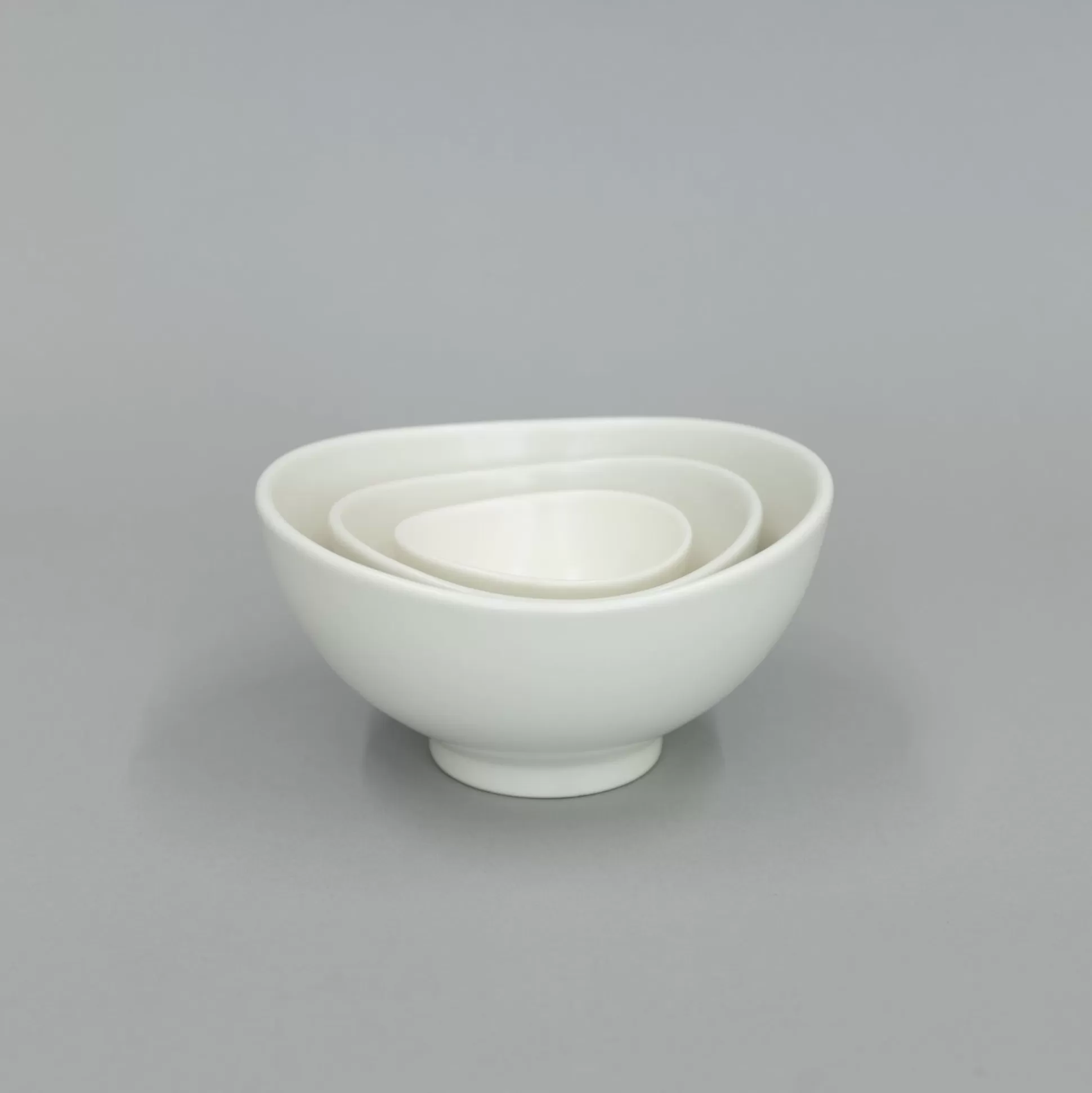 Hot Ceramic Japan Infinity Bowls - White Eating