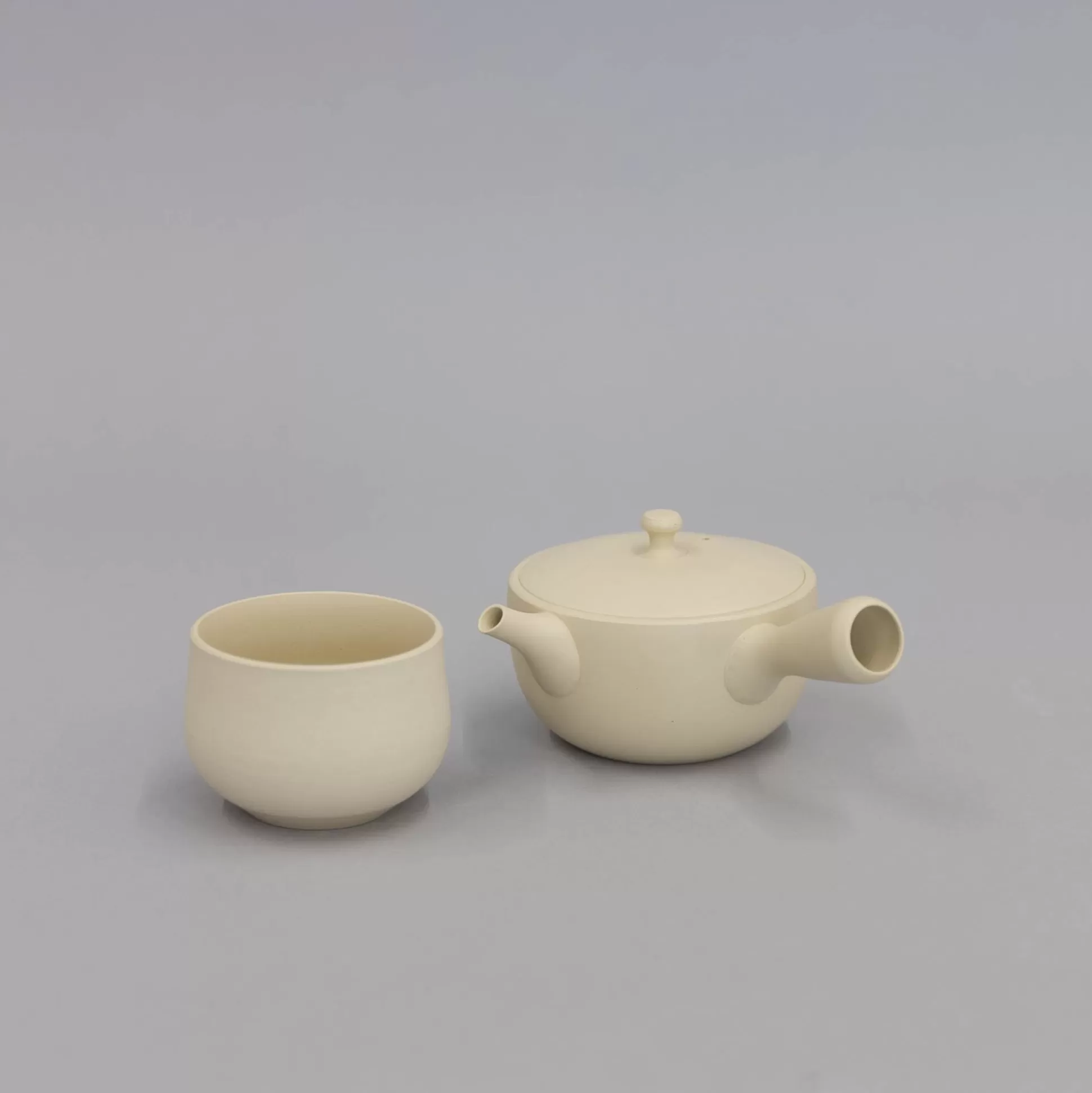 Fashion Chanoma Ivory Tea Cup [4-543] Drinking