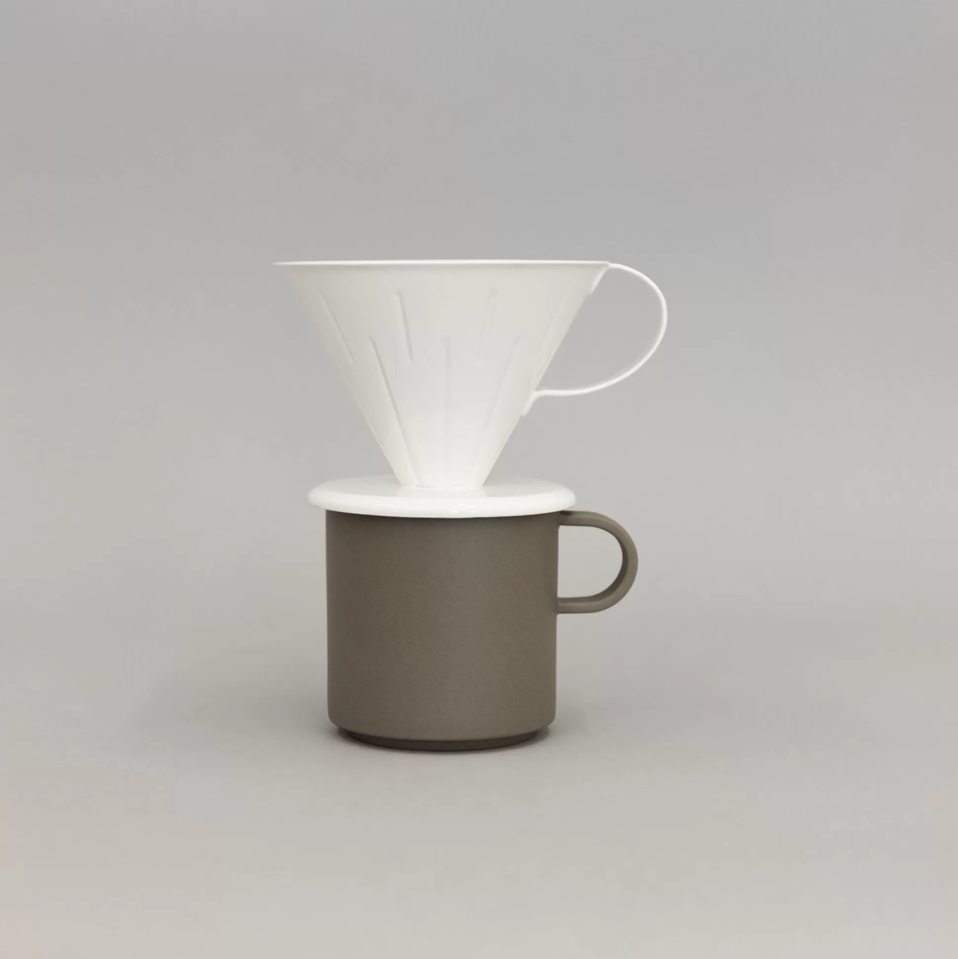 Store Enamel Coffee Dripper [Ts1070] Drinking