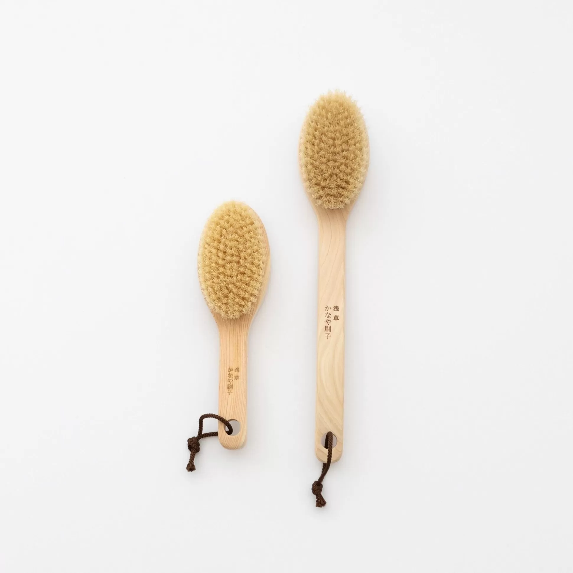 Online Hinoki Handle Hog Hair Body Brush Accessories