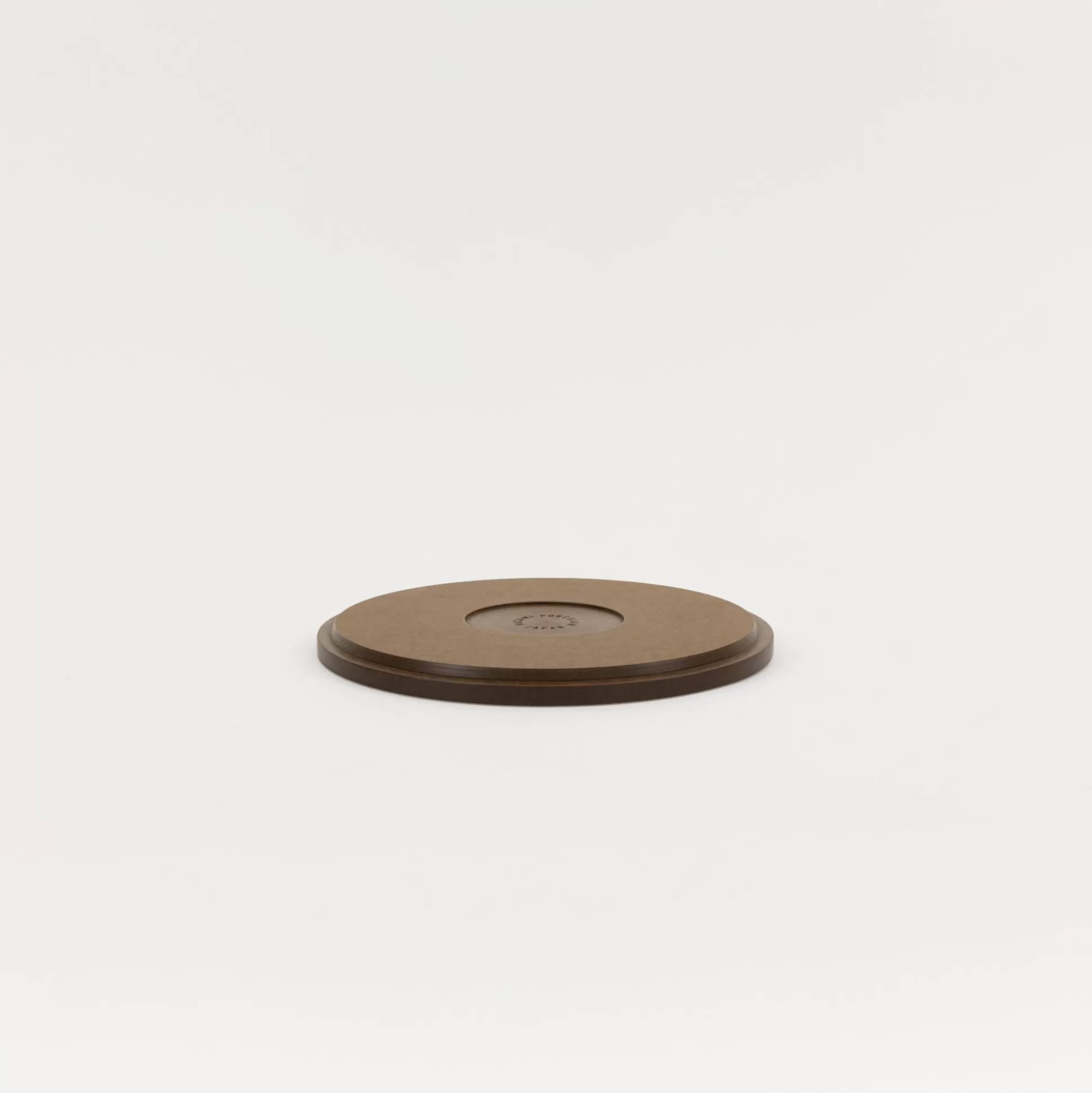 Outlet Hrn124 - Tray / Lid Dark Brown O 7.3/8" Wooden & Richlite Tray / Lid