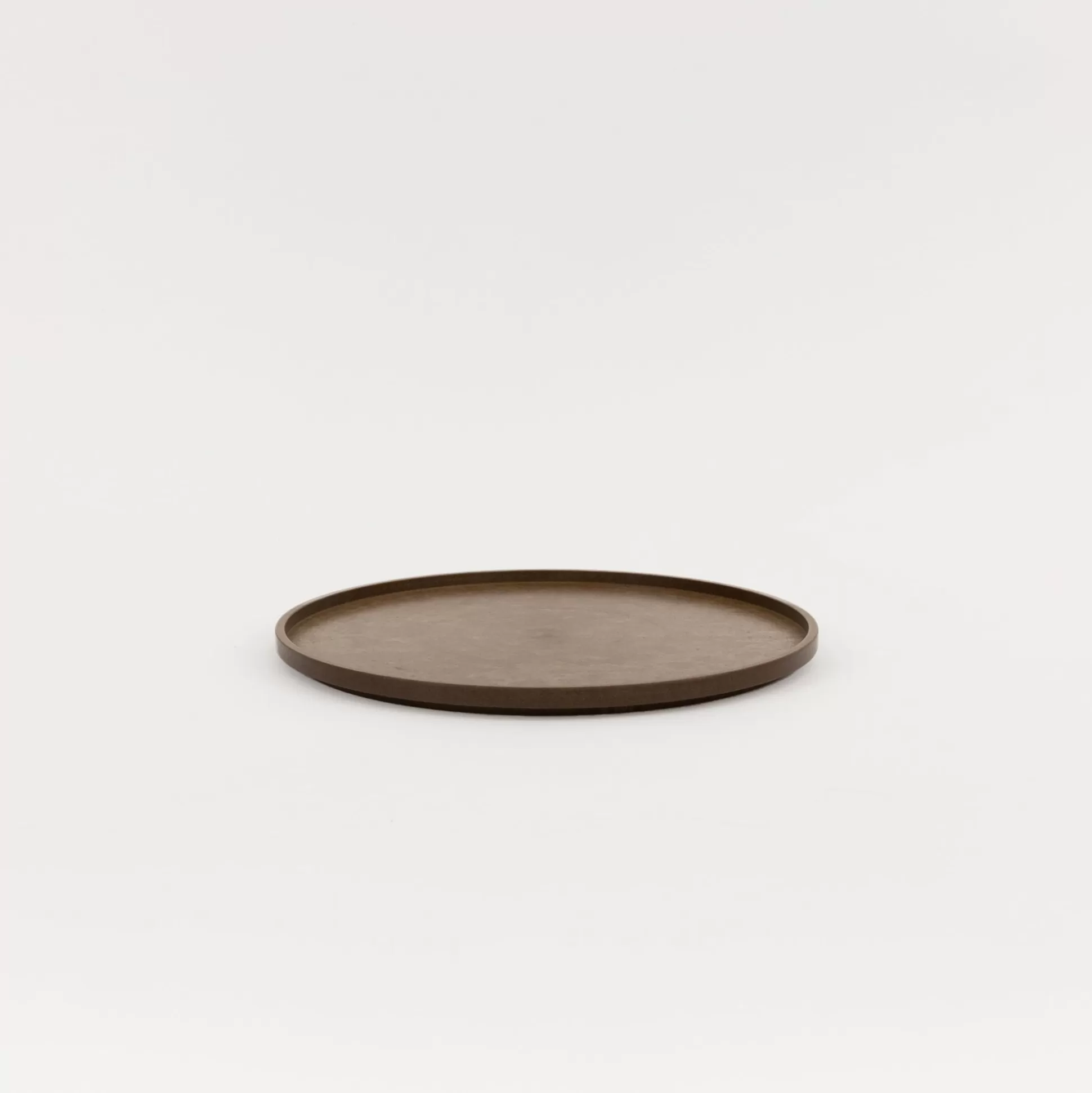 Online Hrn125 - Tray / Lid Dark Brown O 8.5/8" Wooden & Richlite Tray / Lid