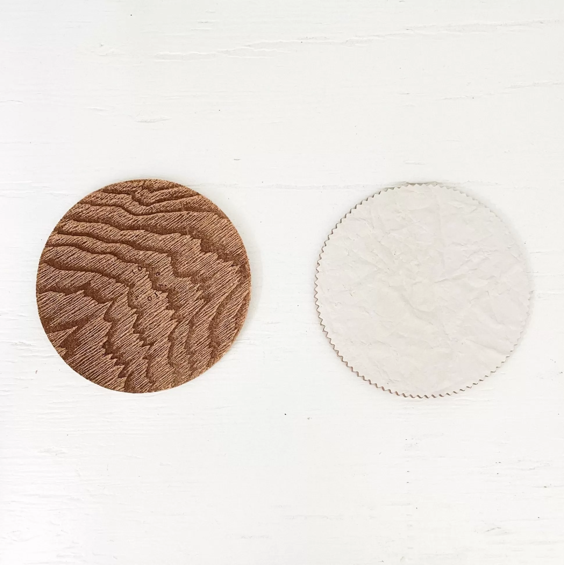 Sale Irose Leather Coasters Office