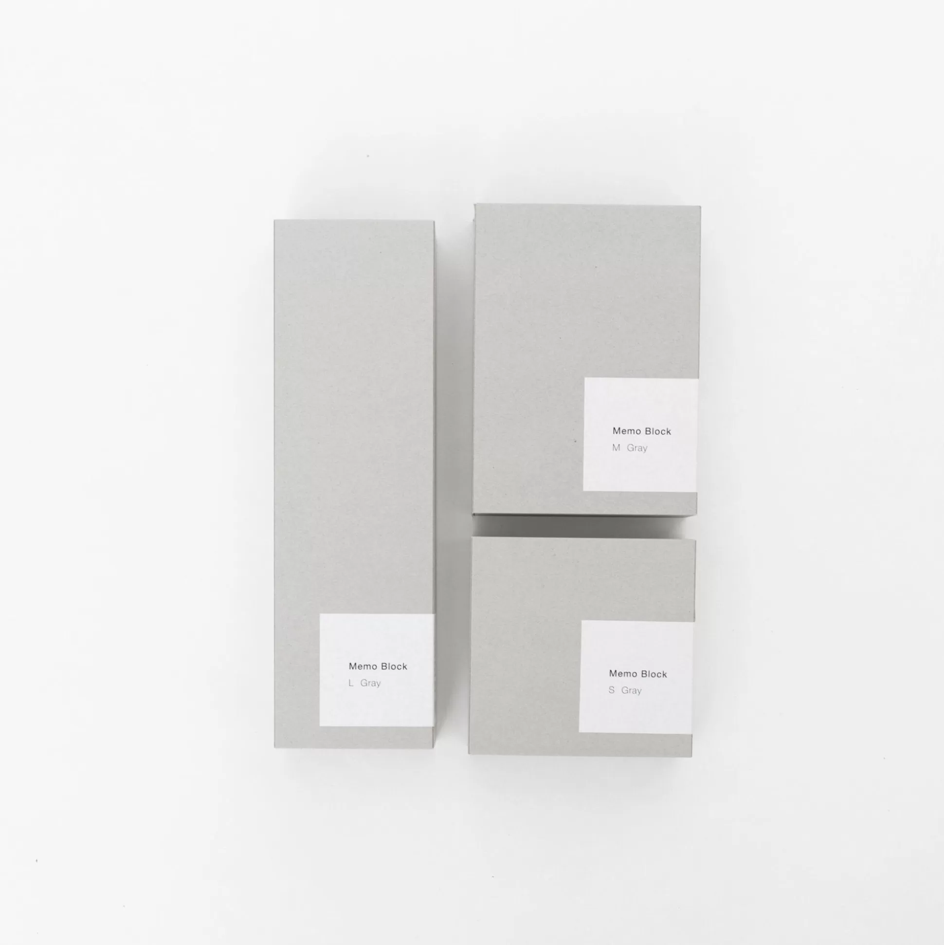 Fashion Ito Bindery Gray Memo Blocks Office