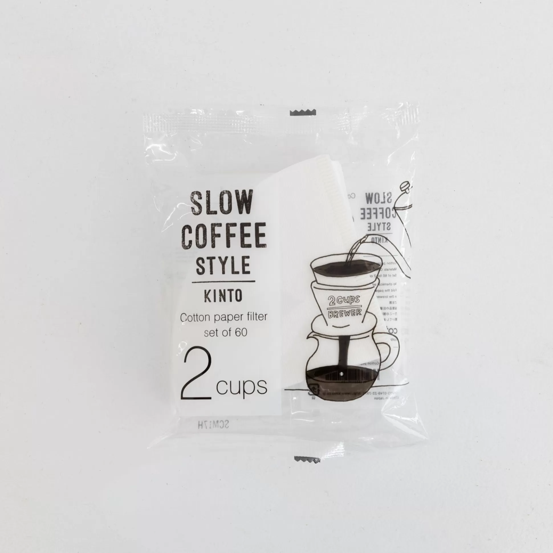 New Kinto Scs Cotton Paper Filter 2 Cups Drinking