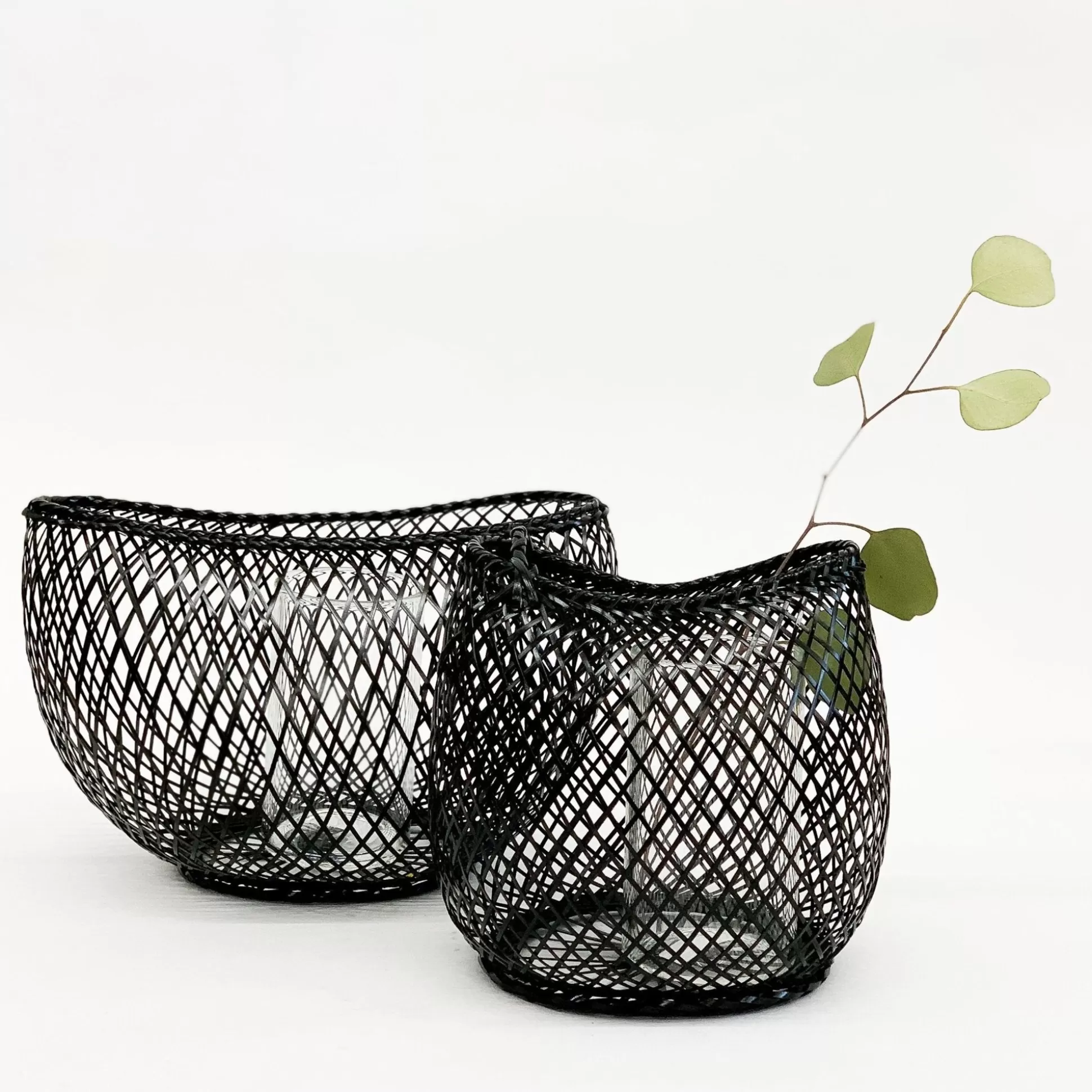 Clearance Kosuga Bamboo Flower Baskets - Mayu And Oboro Home Decor