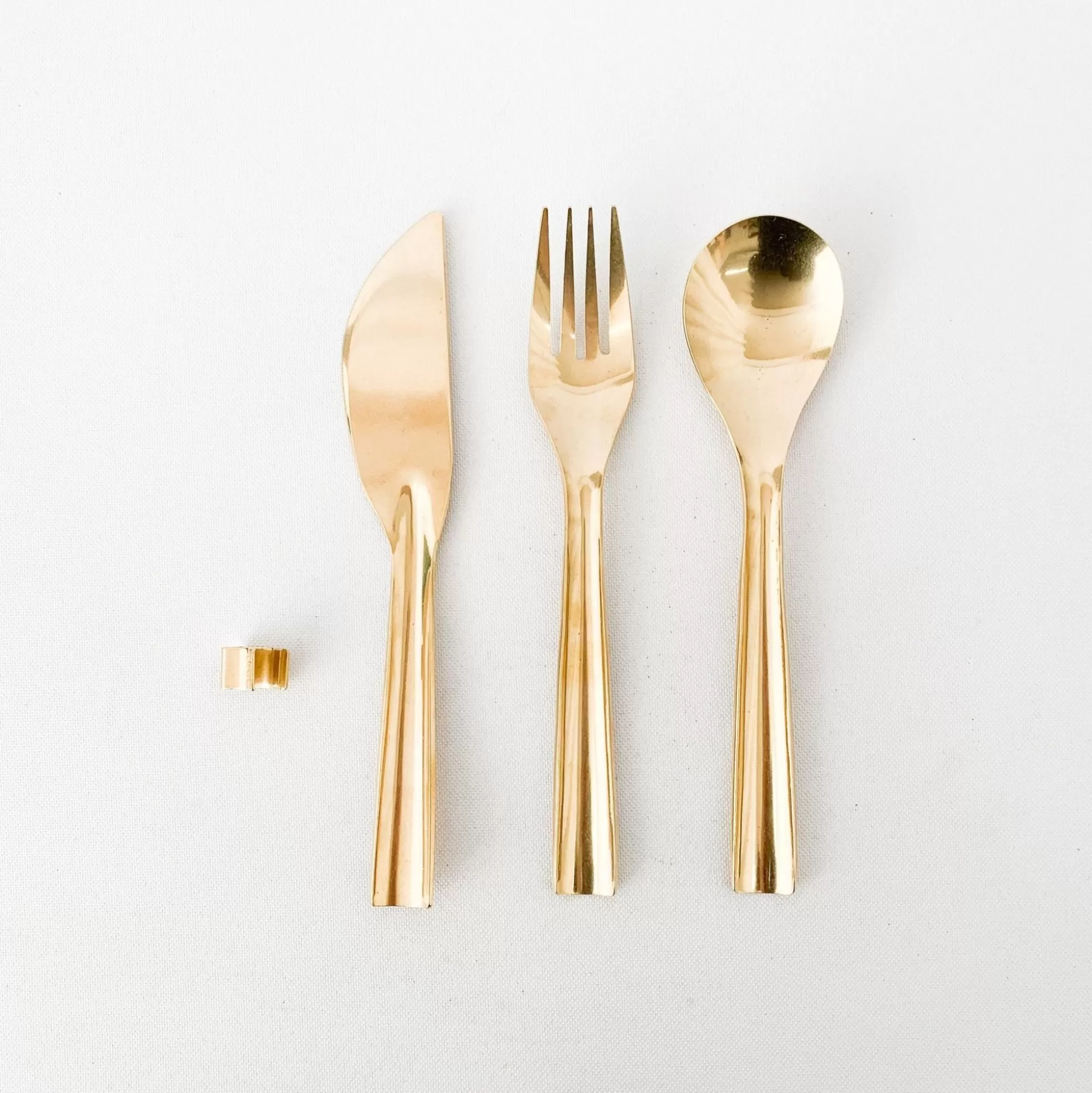 Online Lue Brass — Dinner Set Eating