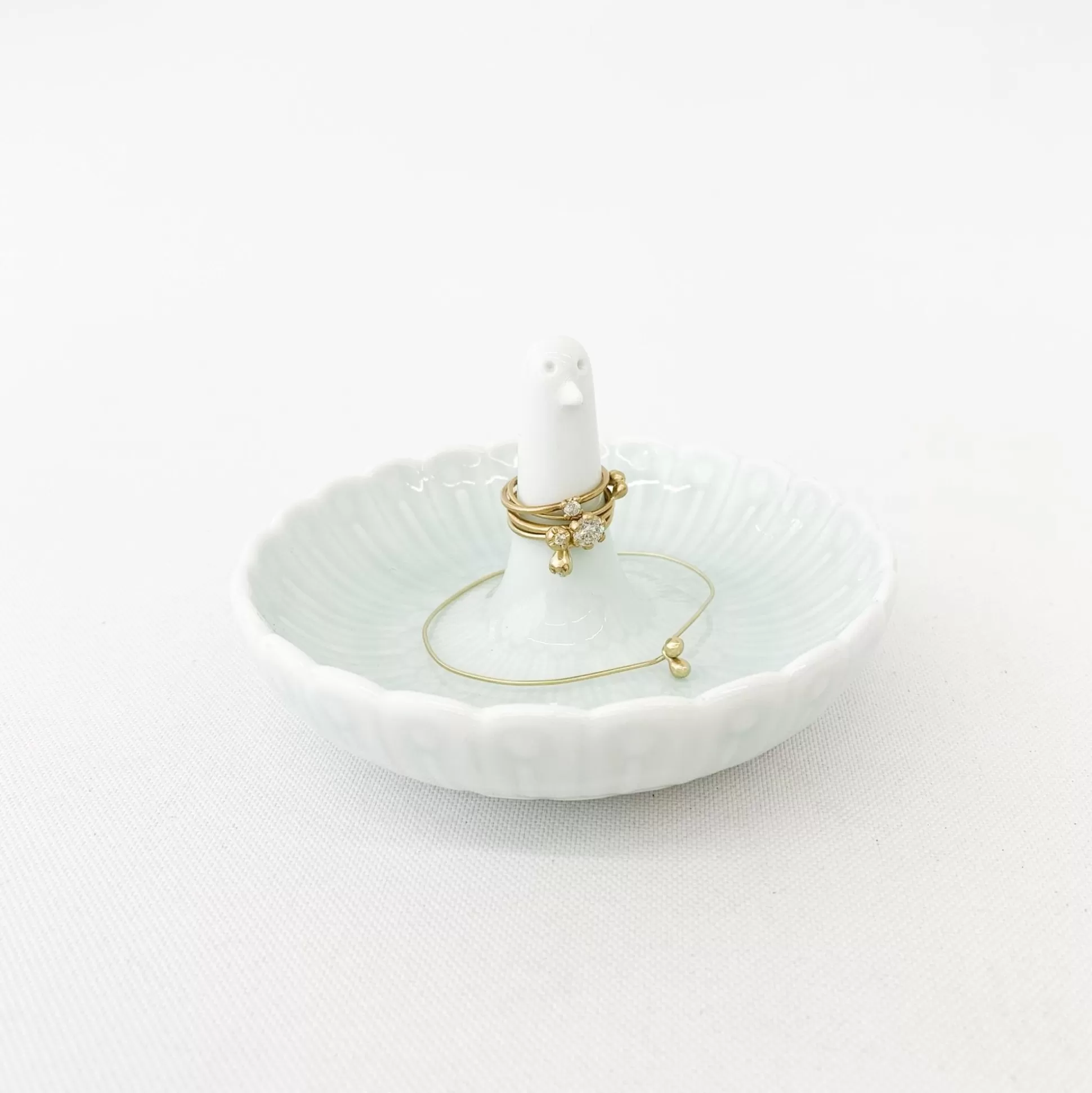 Shop Masahiro Mori Bird Ring Holder [300461] Home Decor