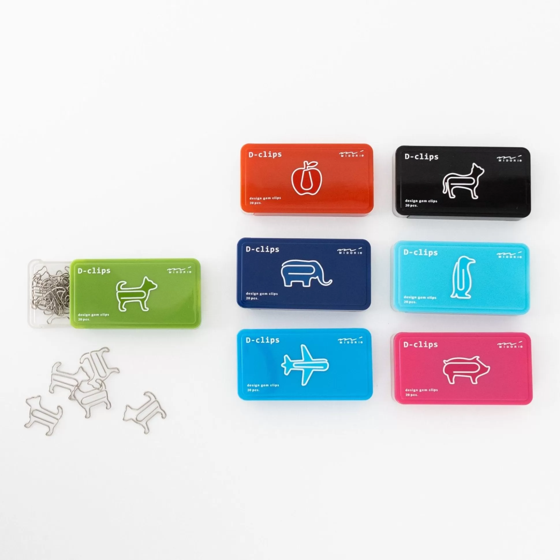 Clearance Midori D-Clips Paper Clips Office