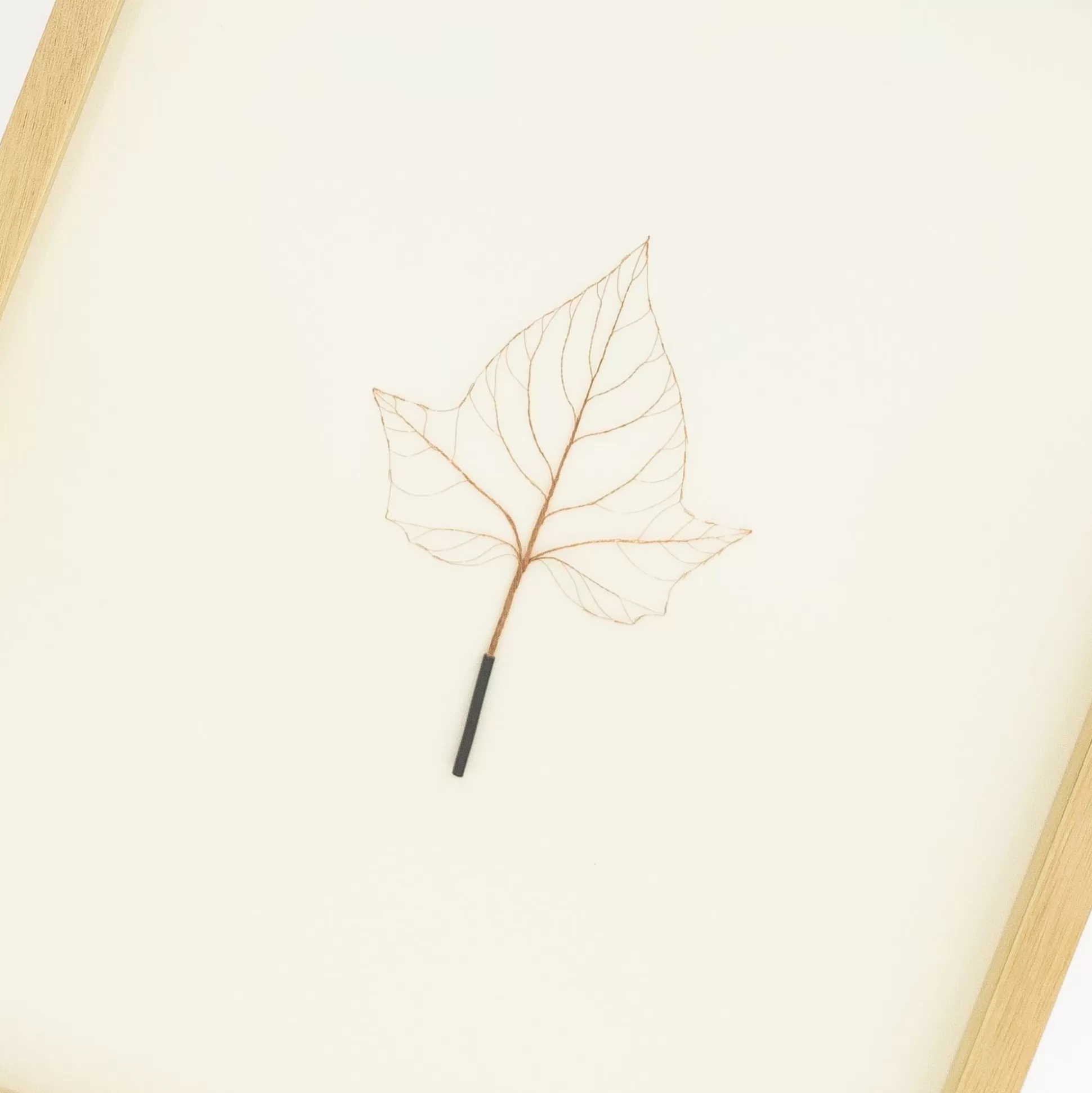 Cheap Mitsuru Koga Copper Wire Leaf #1, 2023 Art