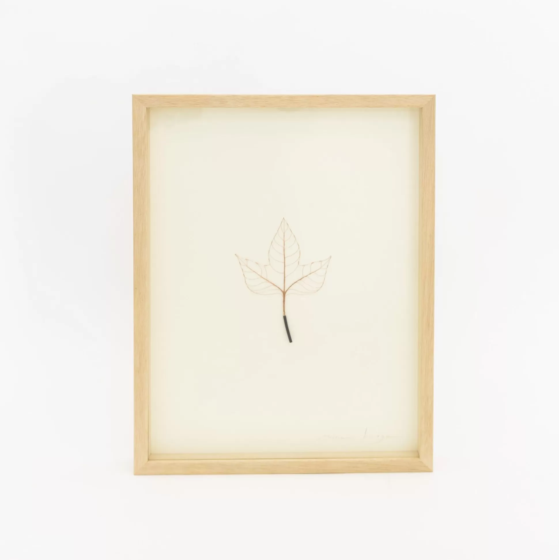 Shop Mitsuru Koga Copper Wire Leaf #2, 2023 Art