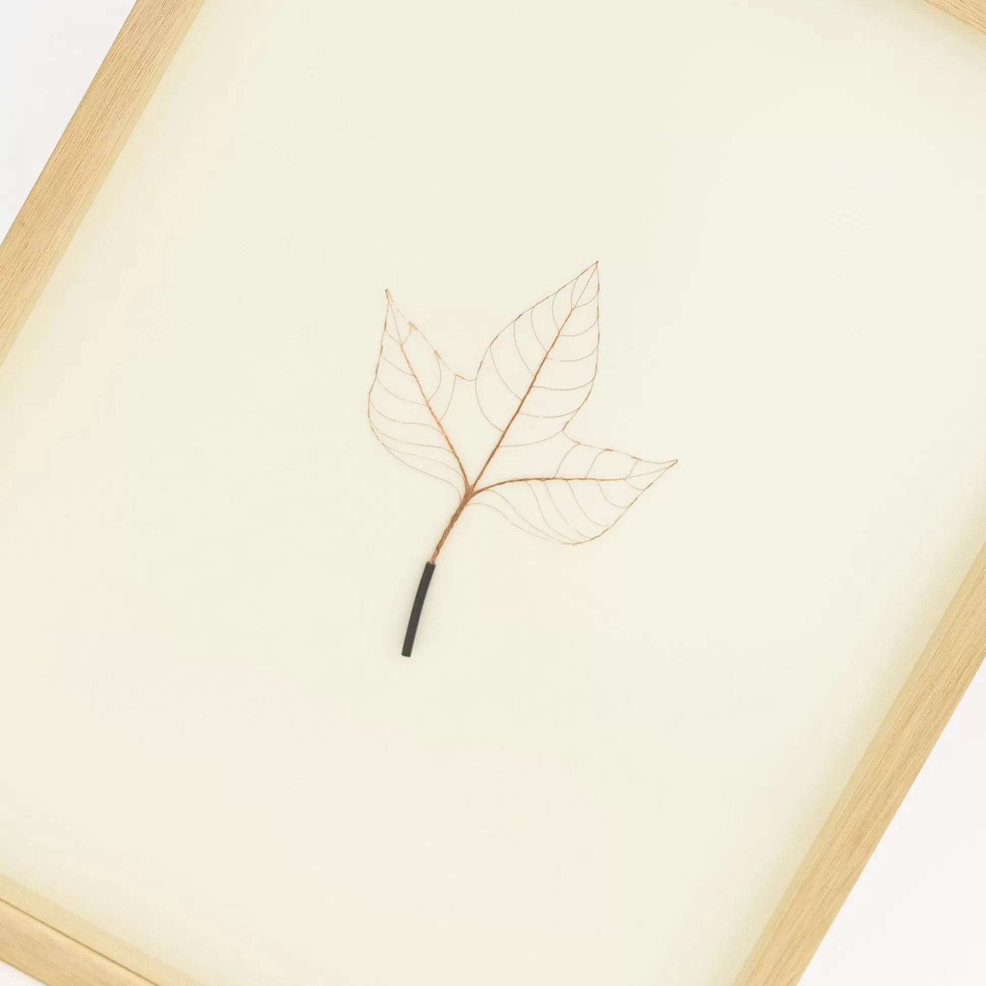 Shop Mitsuru Koga Copper Wire Leaf #2, 2023 Art