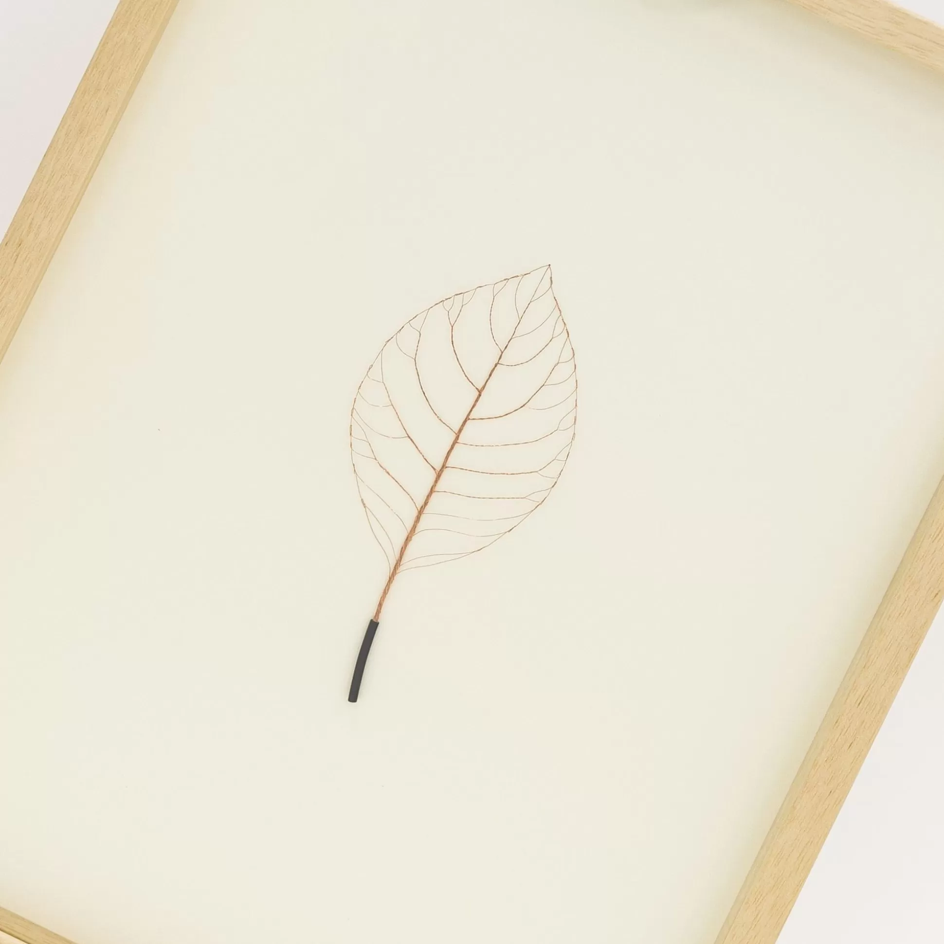 Best Sale Mitsuru Koga Copper Wire Leaf #3, 2023 Art