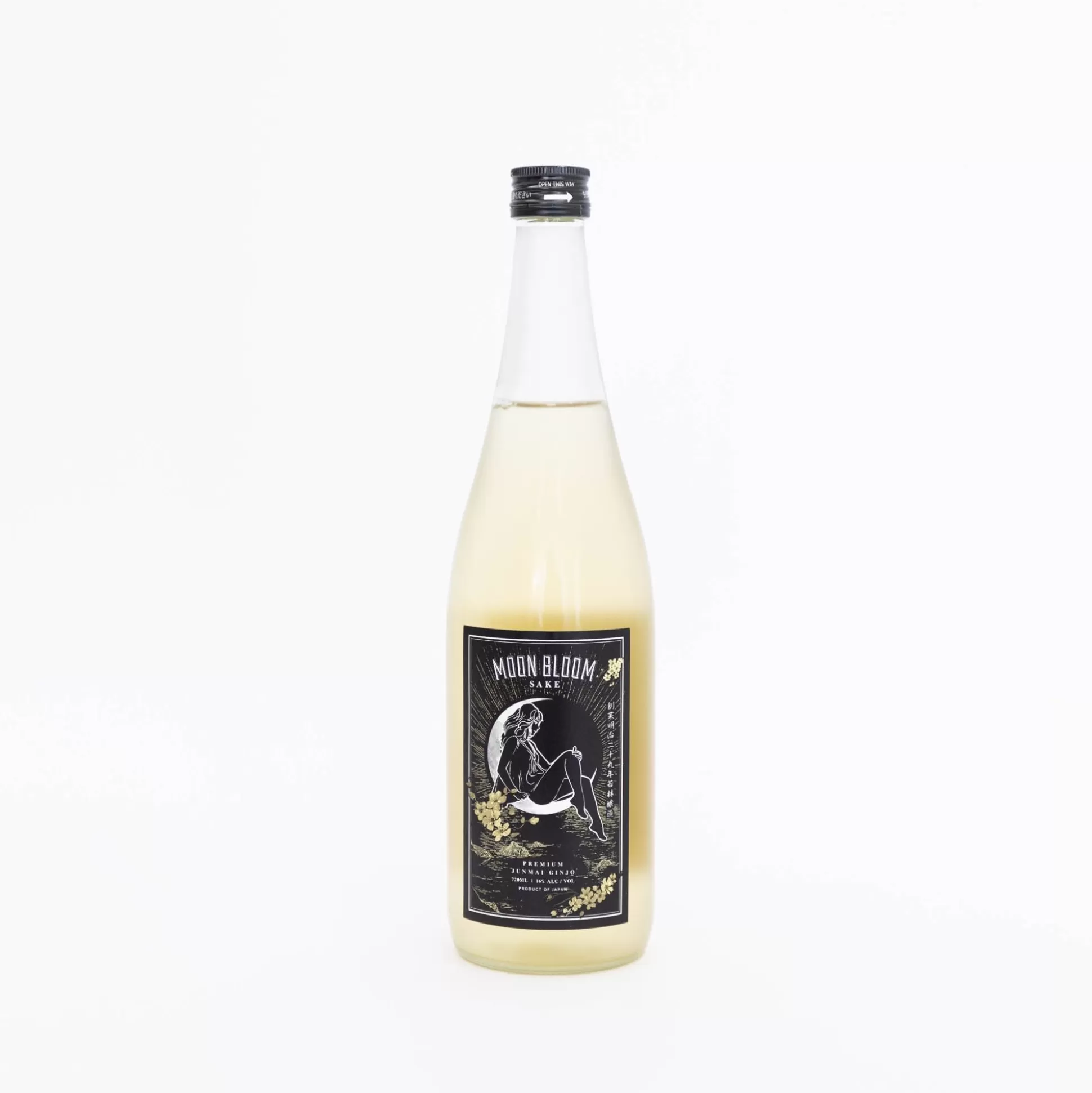 Shop Moon Bloom 'Junmai Ginjo Genshu' Sake