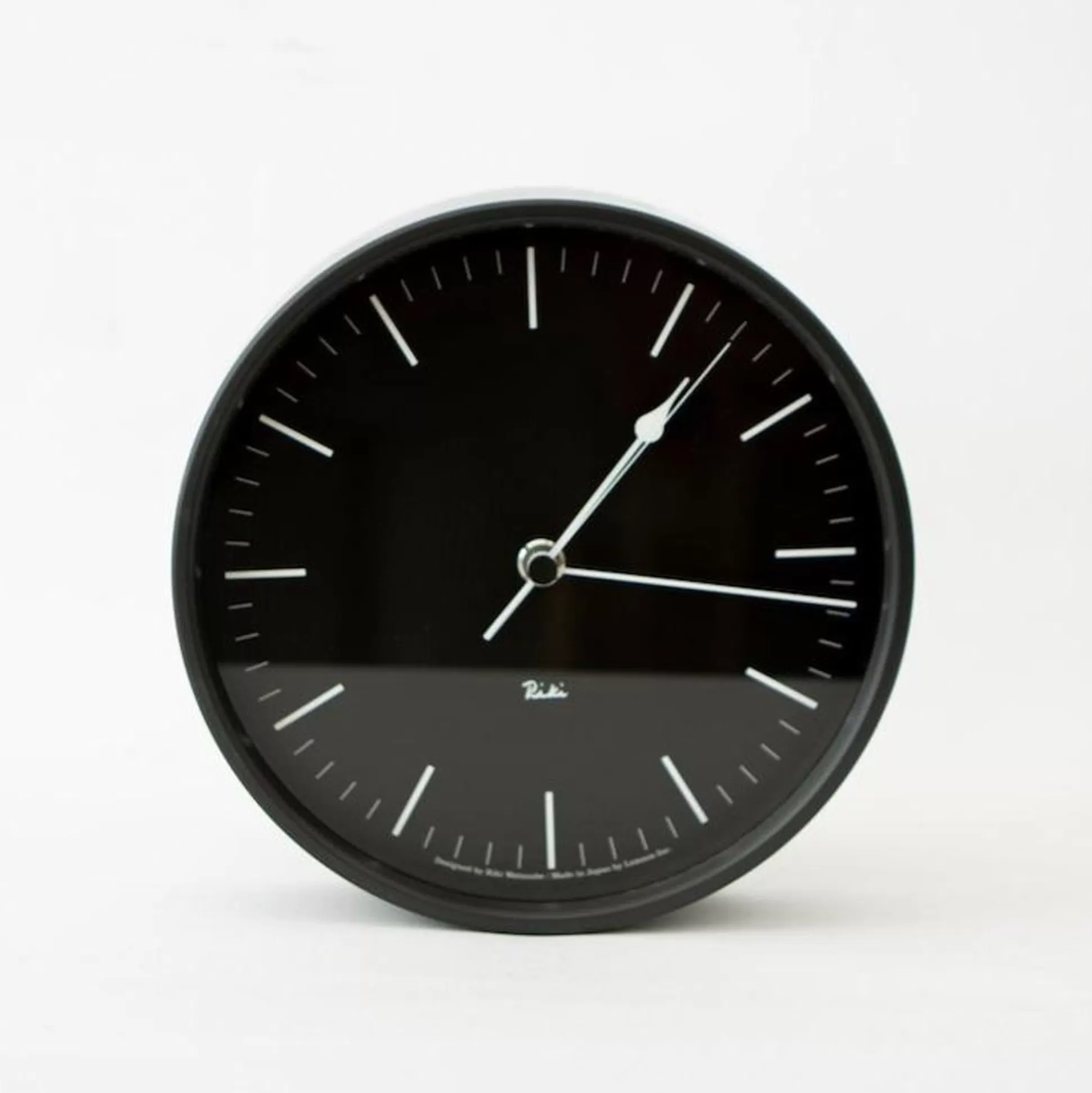 Online Riki Steel Clock Line Wr08-24Bk Home Decor