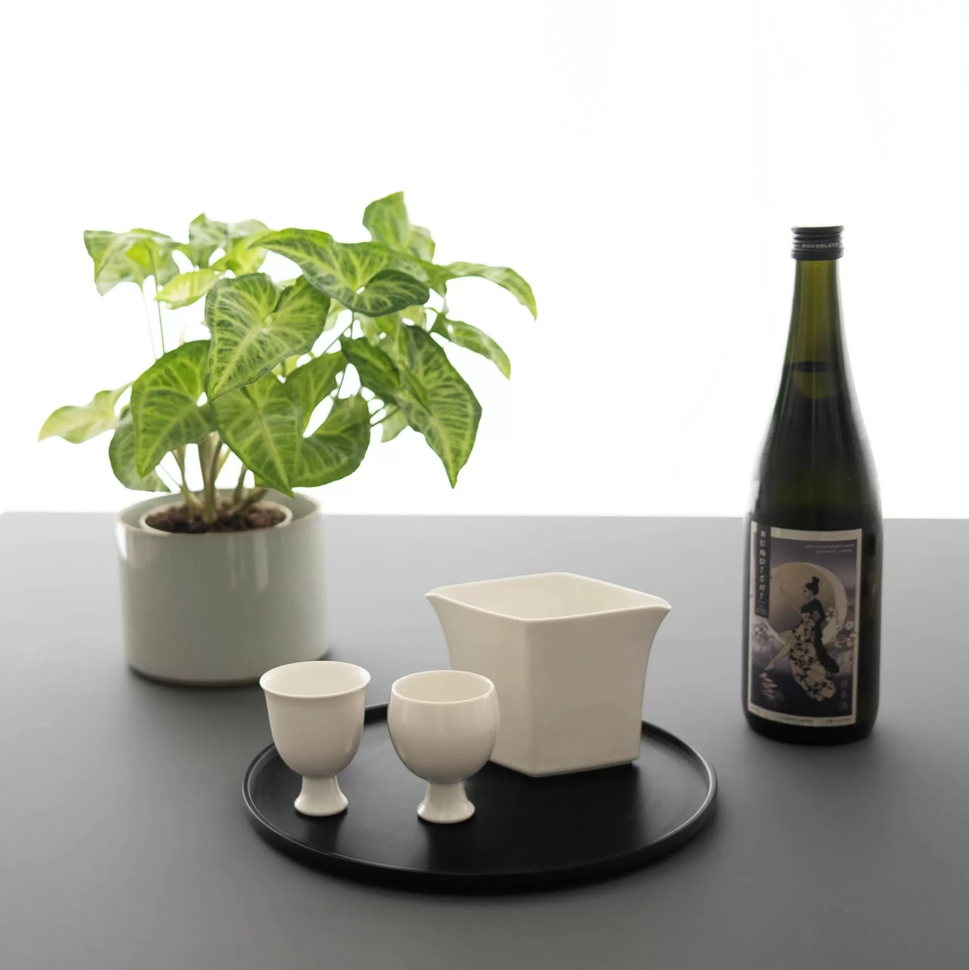 Best Sake Gift Set - Mb Yamahai+ Ceramic 3 Pcs Sake Gift Set