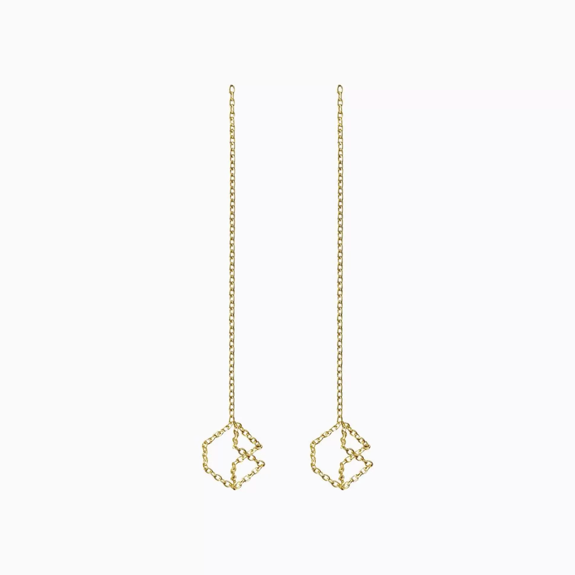 Discount Shihara Chain Earrings 04S (Pair) Jewelry