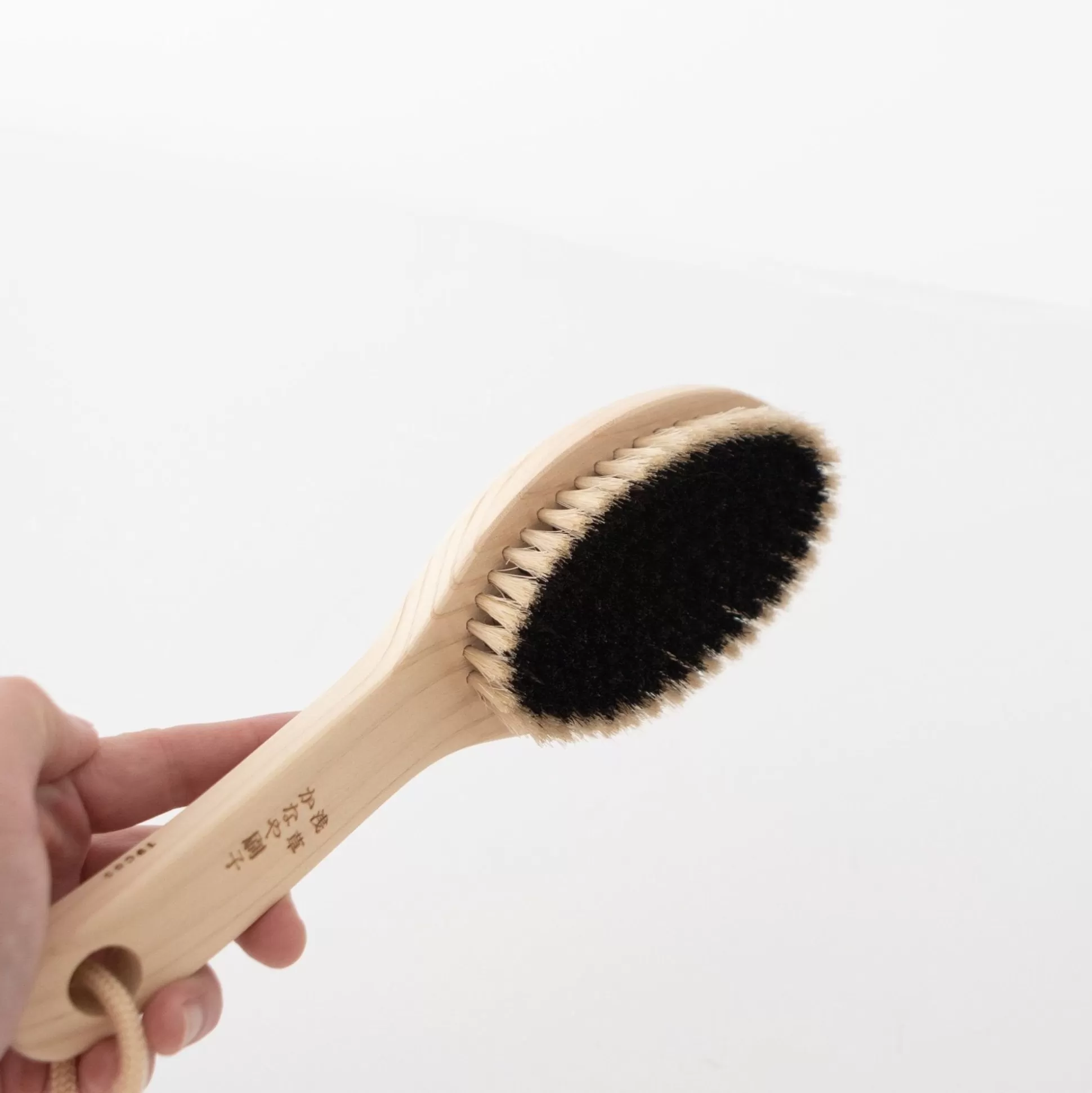 New Short Handled Horse Hair Body Brush [Ts653] Accessories