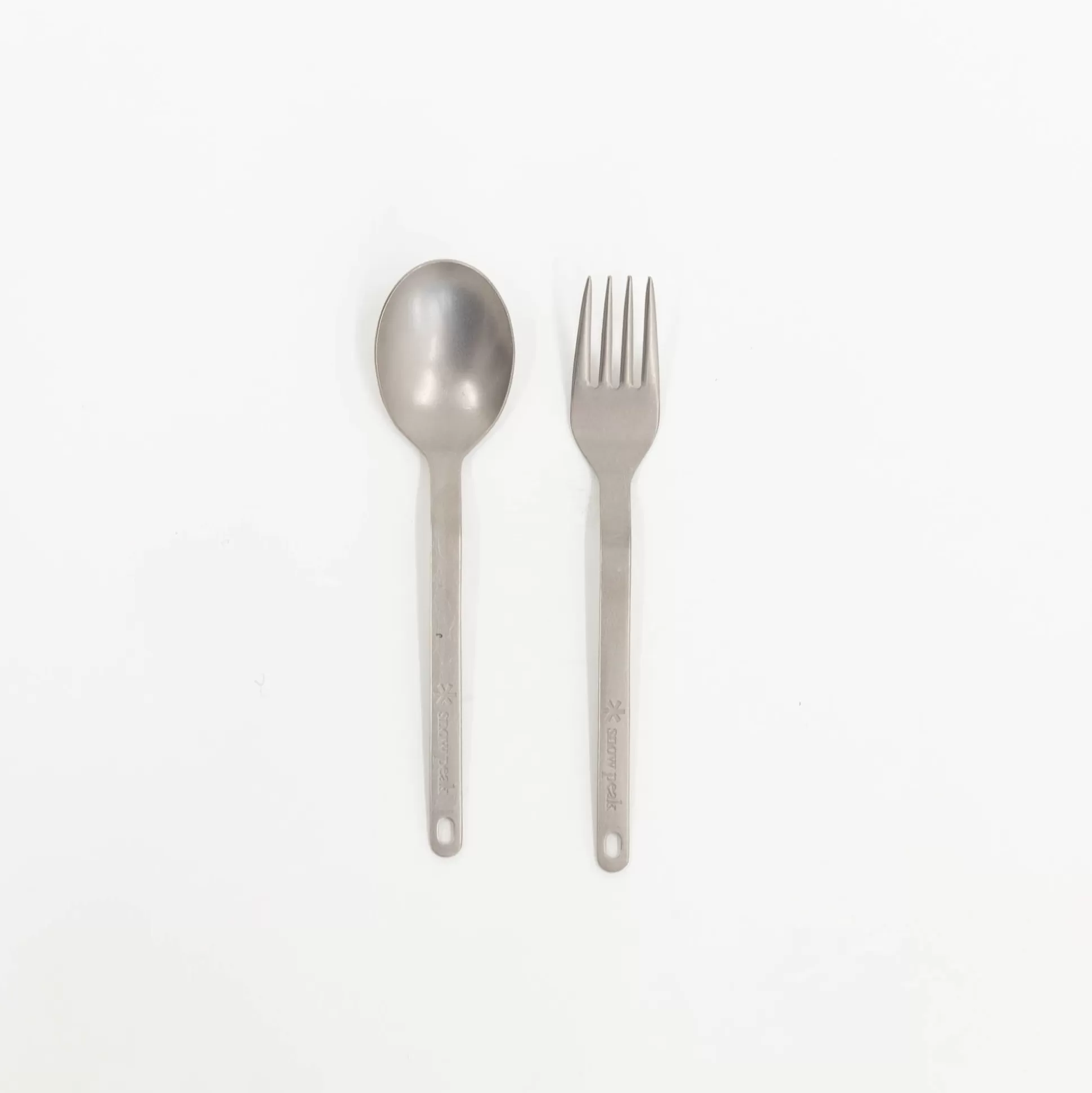 Cheap Titanium Fork & Spoon Set Outdoor