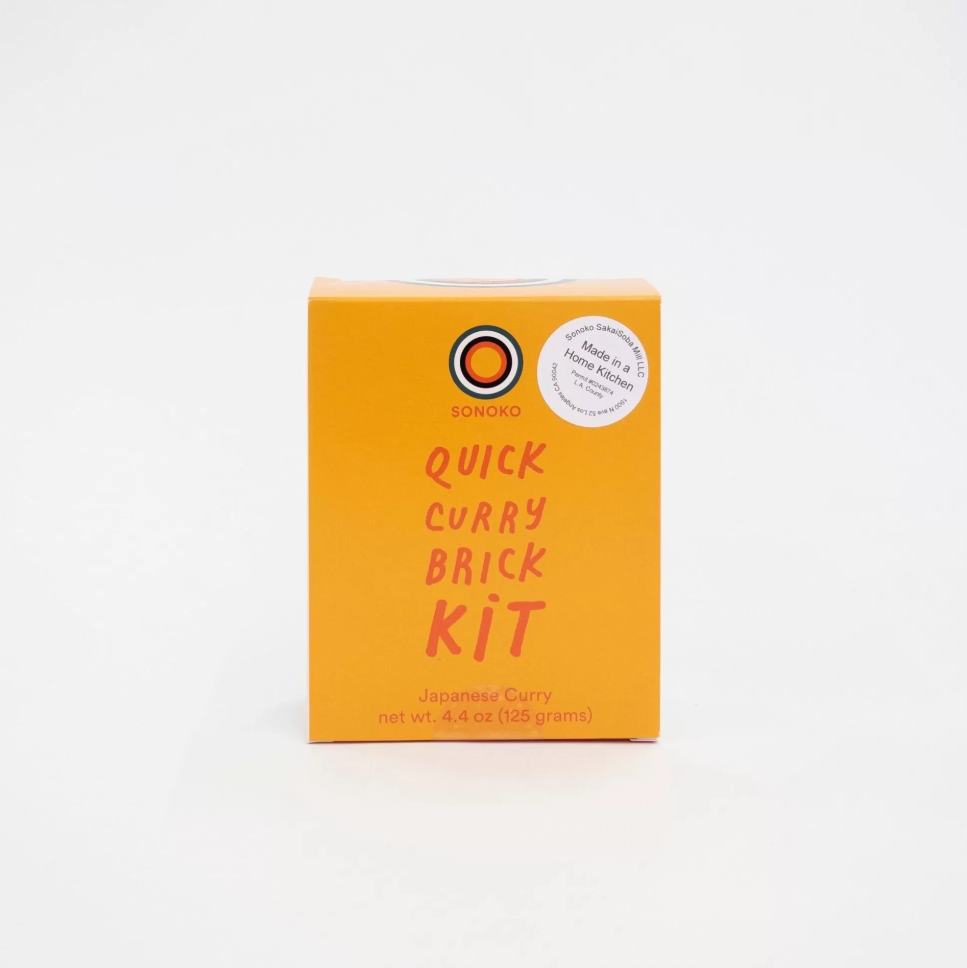 Flash Sale Sonoko Quick Curry Brick Kit Eating