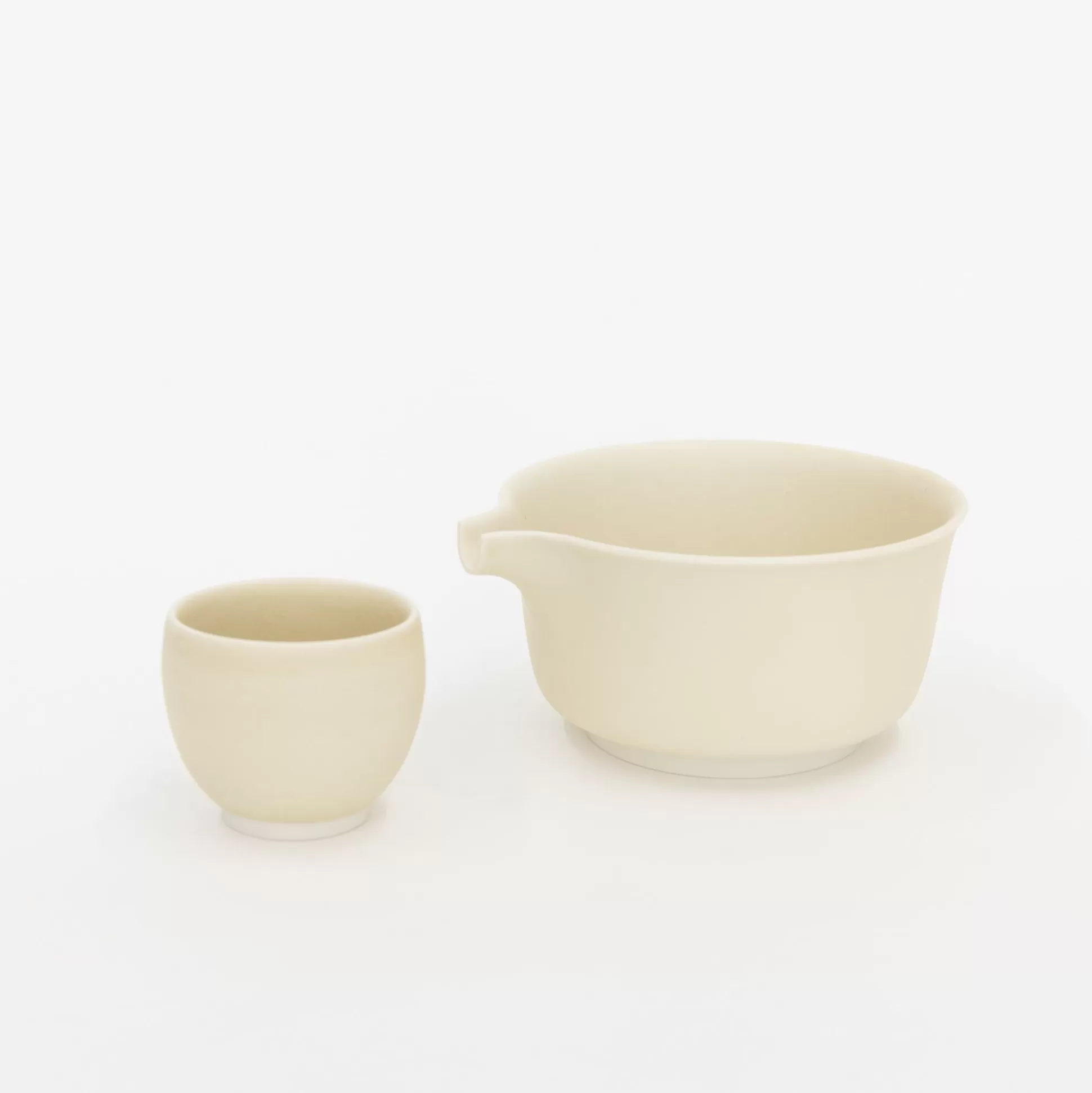 New Susumu Matcha Bowl And Cup Drinking