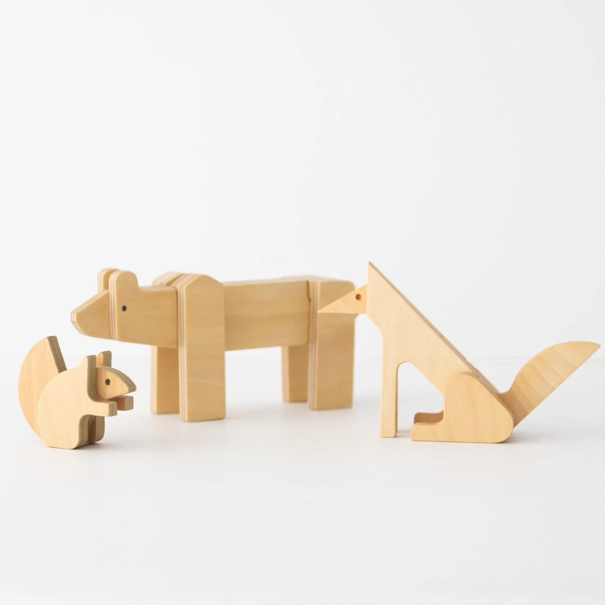 Clearance Takizawa Plywood Animal Puzzles Kids & Baby