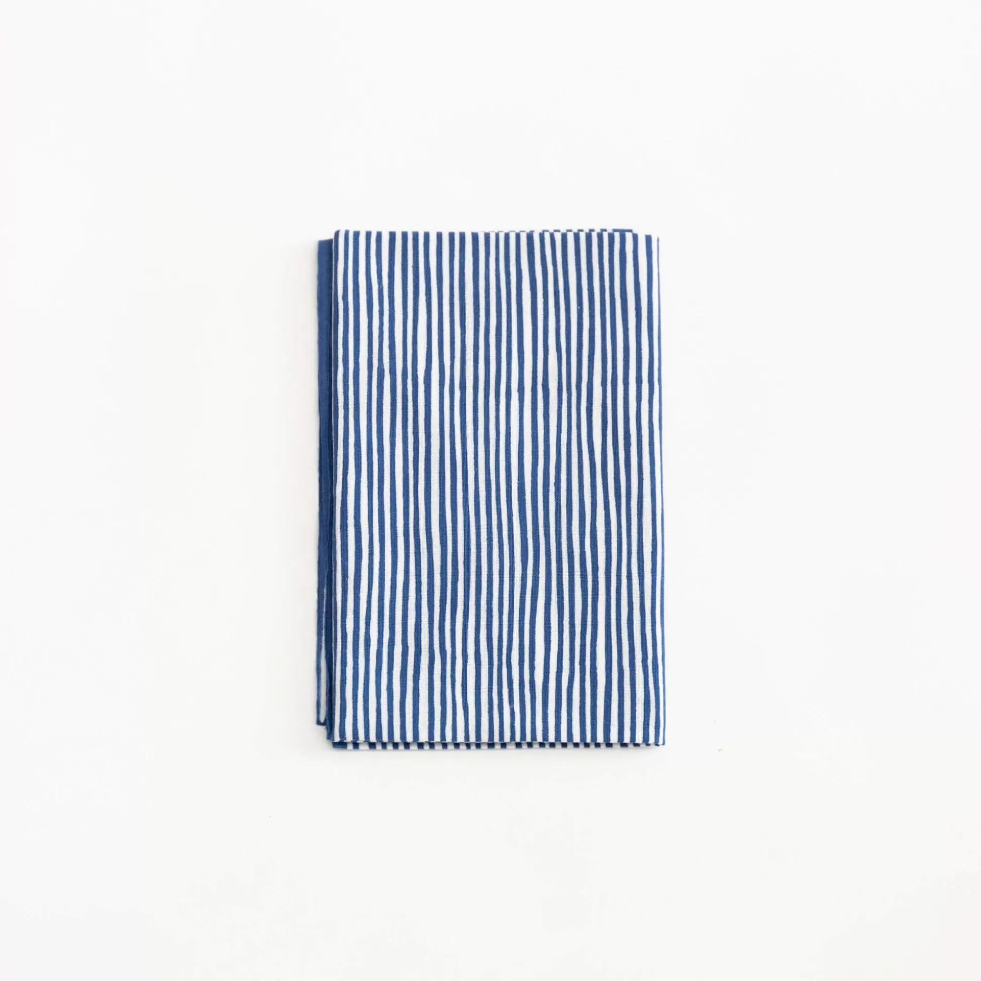 Clearance Tenugui - Blue Wavy Staggered Stripe Traditional