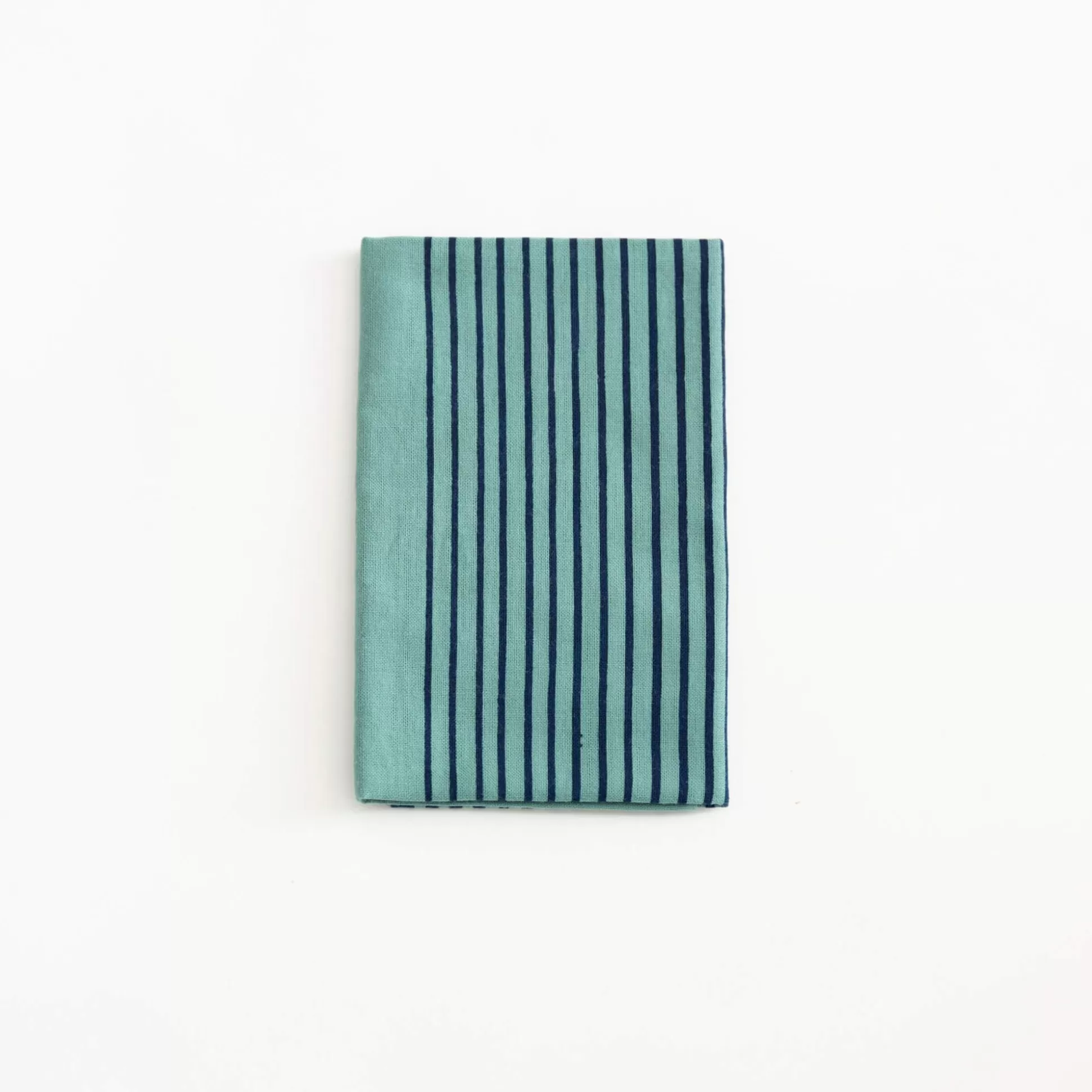 Cheap Tenugui - Turquoise Step Stripe Contemporary