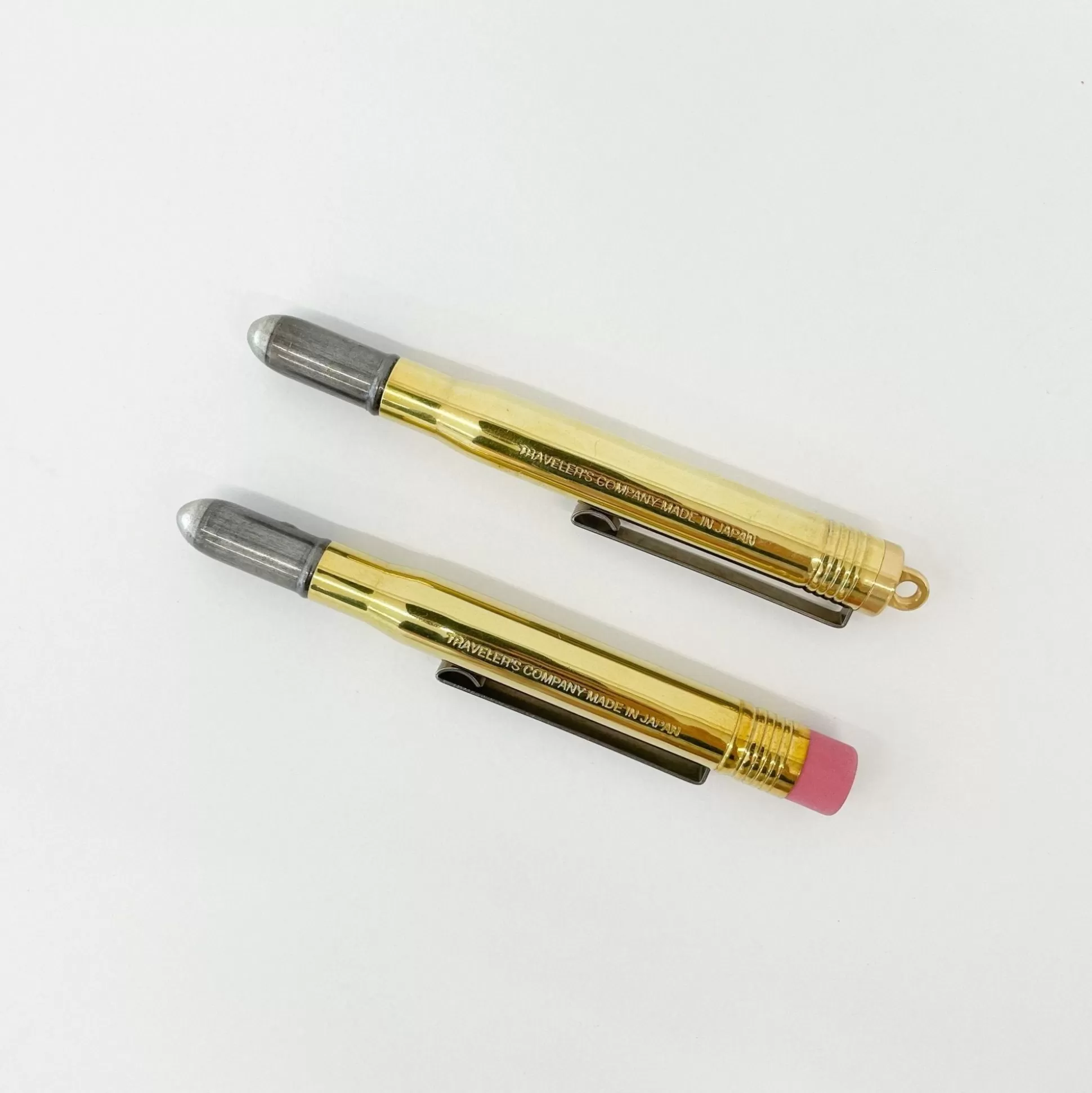 Hot Traveler'S Company Brass Ballpoint Pen & Pencil Office