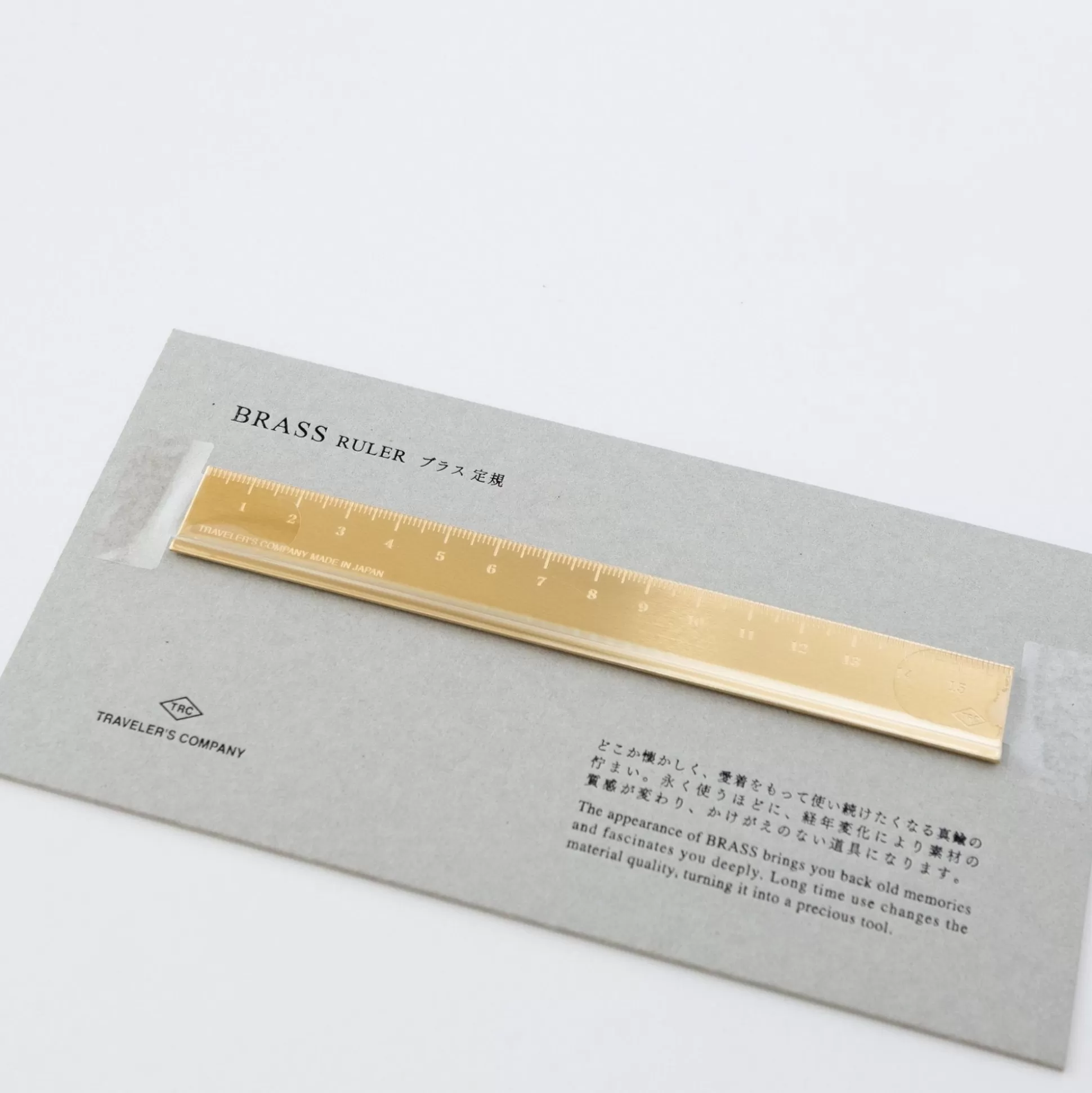 Best Traveler'S Company Brass Cm Ruler Office